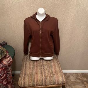 FREE BUNDLE ITEM SHEIN Brown Hoodie